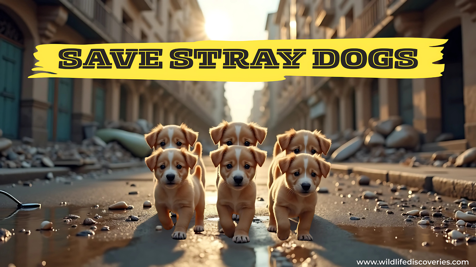 save stray dogs