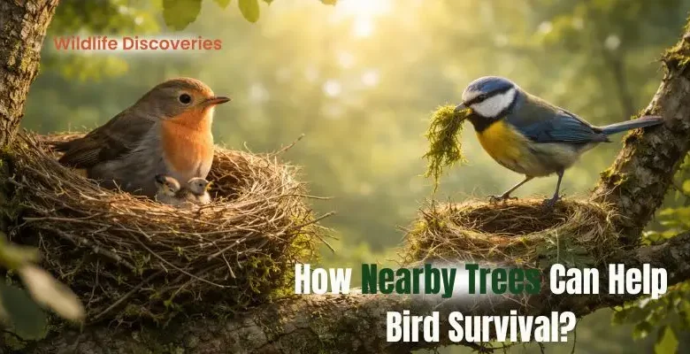 How Nearby Trees Can Help Bird Survival