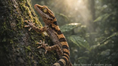 Raimona Bent-toed Gecko Discovered in Assam (2026)
