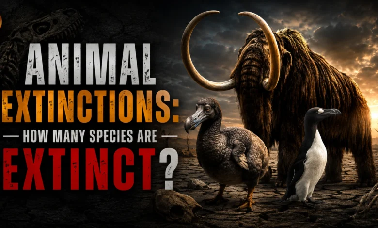 Animal Extinctions How Many Species Are Extinct