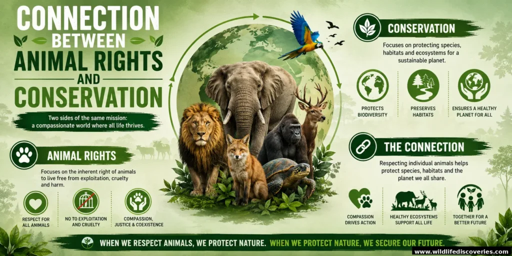 Connection Between Animal Rights and Conservation