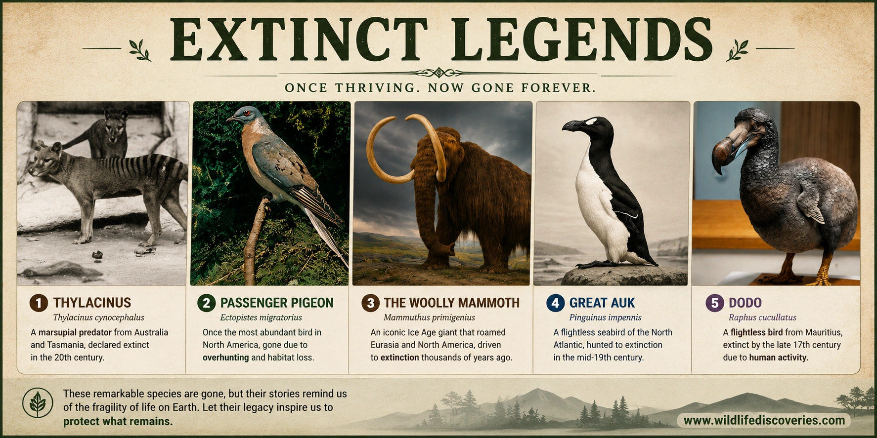 Famous Extinct Animals