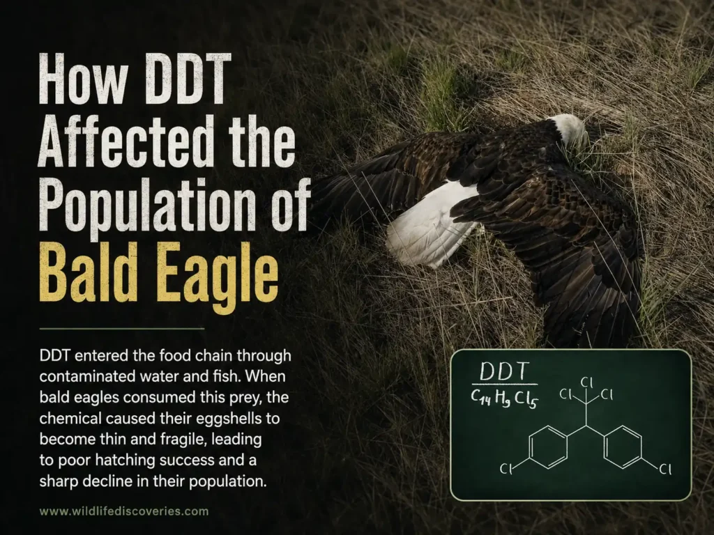 how DDT affected the population of bald eagle